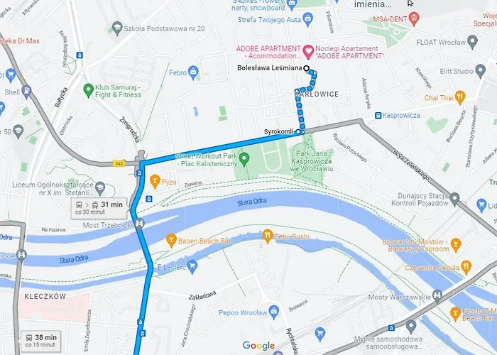 Adobe - Przytulny I Free Parking Apartman Wrocław